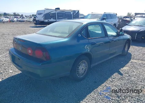 2000 Chevrolet Impala из США, поврежденный, VIN 2G1WF55E7Y9242904
